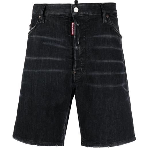 DSQUARED2 bermuda denim ciao - nero