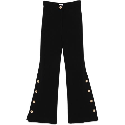 Patou pantaloni svasati - nero