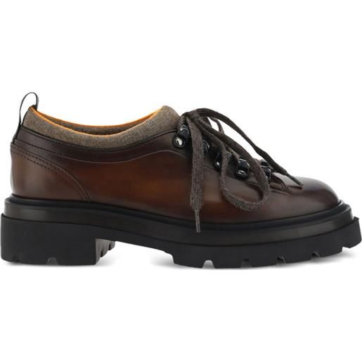 Santoni stringate - marrone