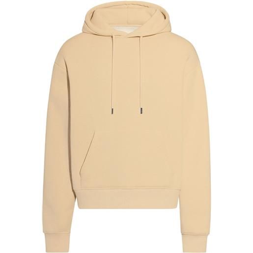 Jacquemus felpa con cappuccio the torsade - toni neutri