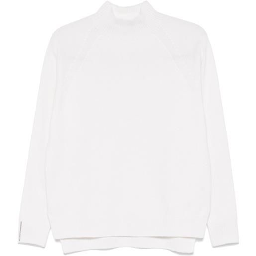 Peserico maglione a collo alto - bianco