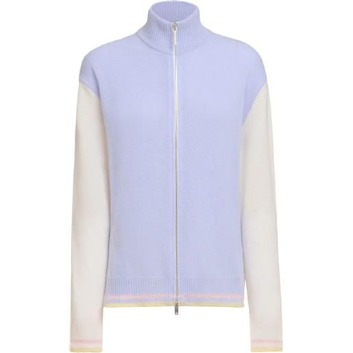 Marni cardigan con ricamo - viola