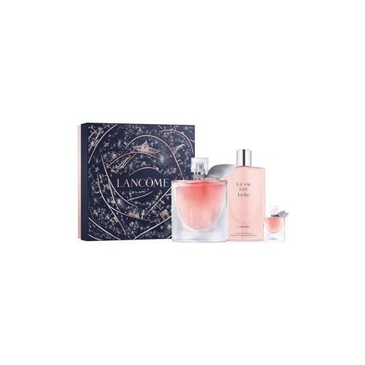 Lancome la vie est belle lancôme cofanetto 100 ml, latte corpo 200 ml + edp 4 ml