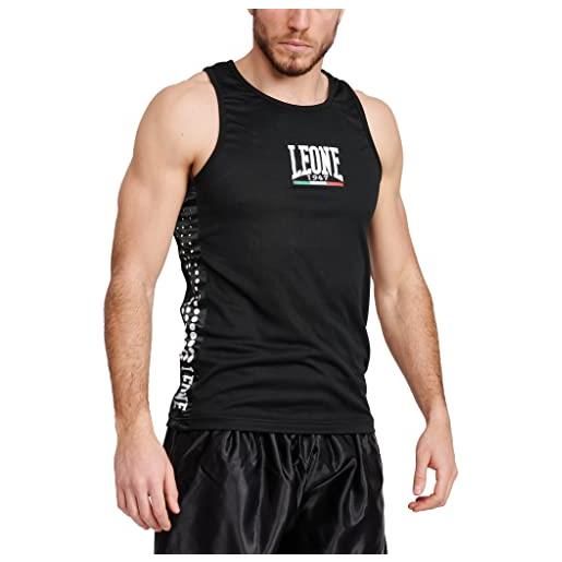 LEONE 1947, canottiera boxe, blu, xl, ab726