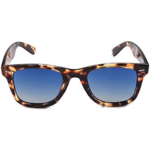 Sanifarma occhiale premontato da sole contacta ikona demi/celeste 1 paio