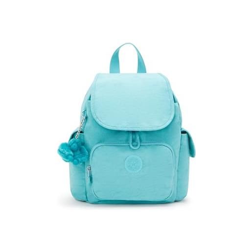 Kipling city pack mini, zaino piccolo, black noir (nero)