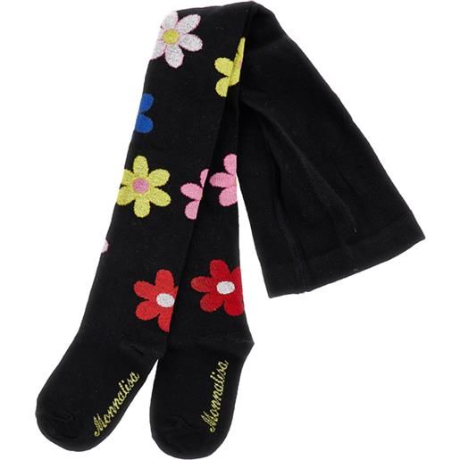 Monnalisa collant caldo cotone jacquard