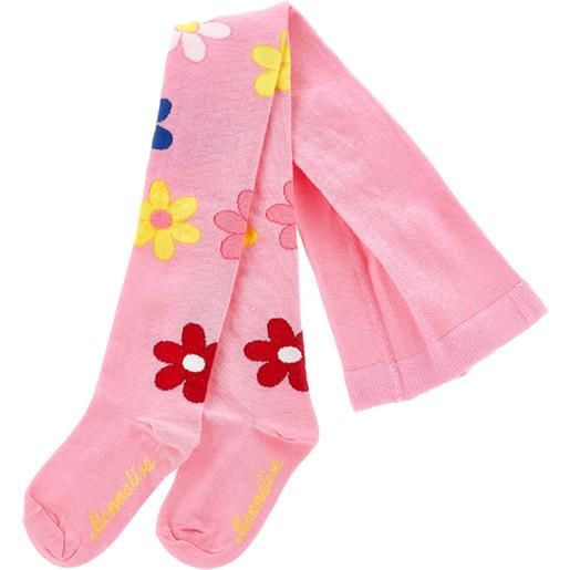 Monnalisa collant caldo cotone jacquard