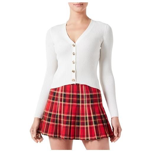 Pinko tilacino cardigan seta cotone logo in trasparenza