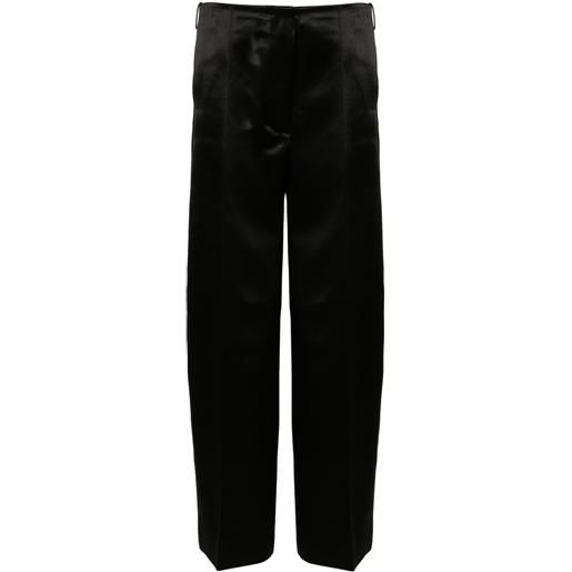Peter Do pantaloni a gamba ampia - nero