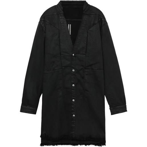 Rick Owens camicia jumbo - nero