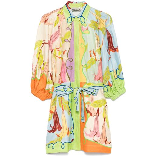 ALEMAIS abito corto rafaela - blu