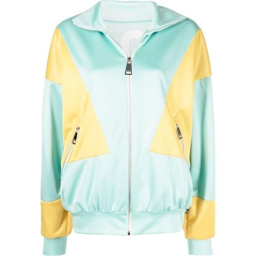 Khrisjoy giacca sportiva con zip - verde