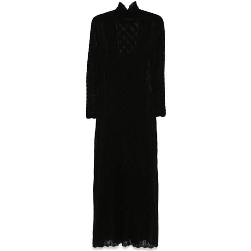 Ulla Johnson abito kassia lungo - nero