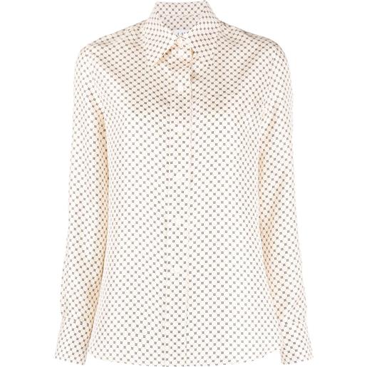 Lanvin camicia con stampa - toni neutri