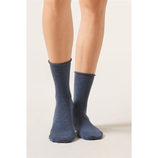 Calzedonia calzini con cashmere blu