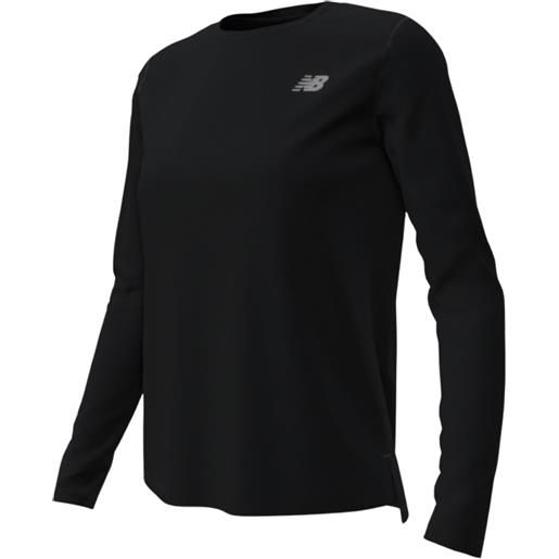 NEW BALANCE sport essentials long sleeve maglia running donna
