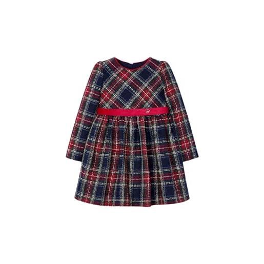 Mayoral vestito quadri per bambine e ragazze marino-gui 5 anni (110cm)
