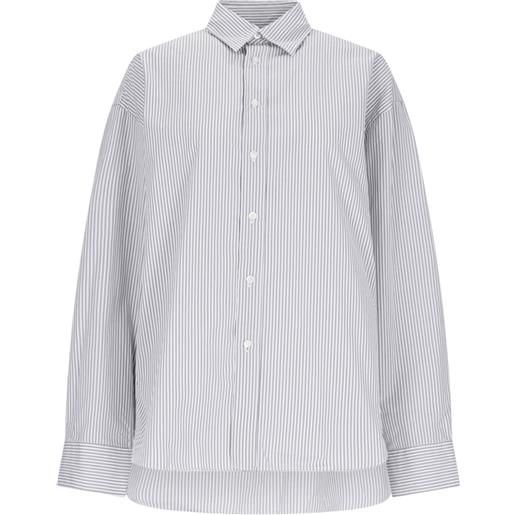 Finamore 1925 Napoli camicia a righe - grigio