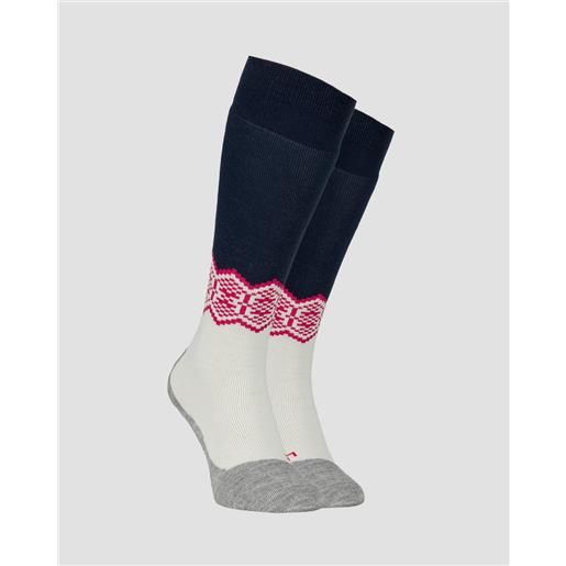 Calze Calde Da Donna In Lana Merino, Lana Spessa E Calda, Regali In Lana, Calze Da Trekking, Calze Invernali Da Donna, 7 Paia (Colore Solido Chiaro - Foto 2