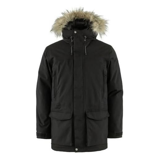 Fjällräven fjallraven 87158-550 nuuk lite parka m giacca uomo black taglia xl