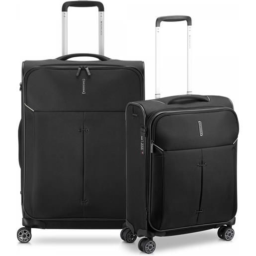Roncato ironik 2.0 set valigie (medio, cabina) - nero
