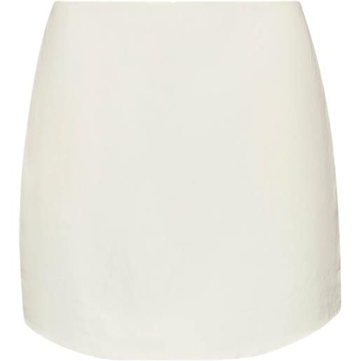 JW Anderson minigonna con orlo curvo - bianco