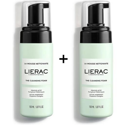 LIERAC (LABORATOIRE NATIVE IT) lierac duo mousse struccante 150 ml 2 confezioni