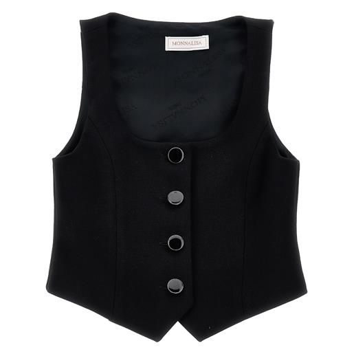 Monnalisa gilet punto milano