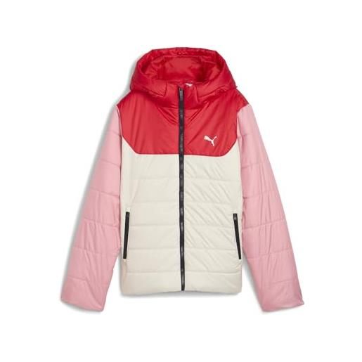 PUMA unisex kids ess - giacca imbottita con cappuccio (confezione da 1)