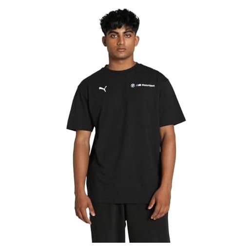 PUMA t-shirt con logo bmw m motorsport ess+ da uomo m black