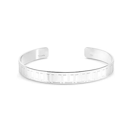 Tamaris bracciale tj-0374-b-65 argento, 6,5, acciaio inossidabile, senza gemme