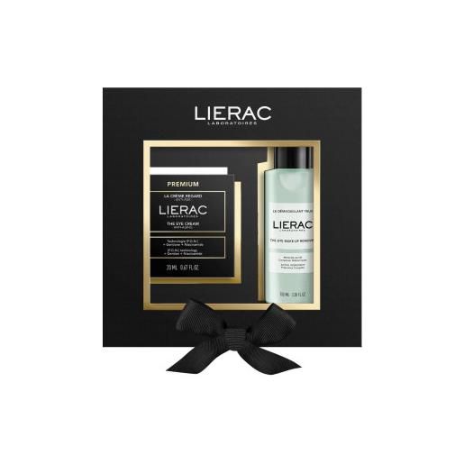 Lierac - cofanetto premium crema occhi antietà e struccante confezione 2 pezzi