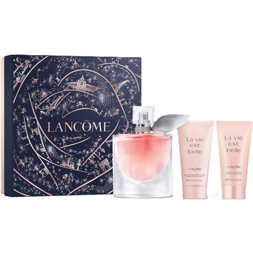 Lancome la vie est belle body care set holiday - limited edition 50 ml + 50 ml + 50 ml