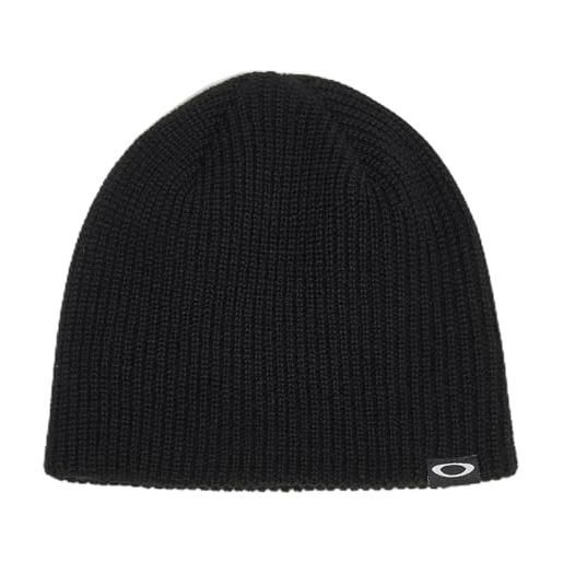 Oakley session beanie berretto, nero, taglia unica uomo