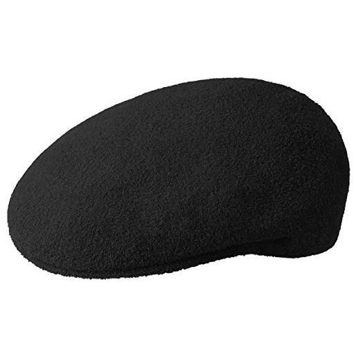 Kangol bermuda 504-cappellopello uomo nero medium
