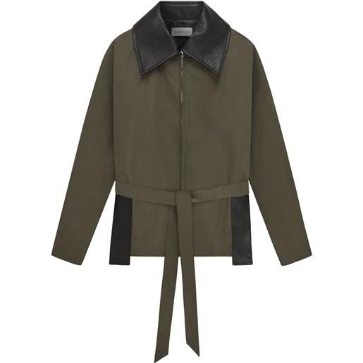 16Arlington giacca kair con cintura - marrone