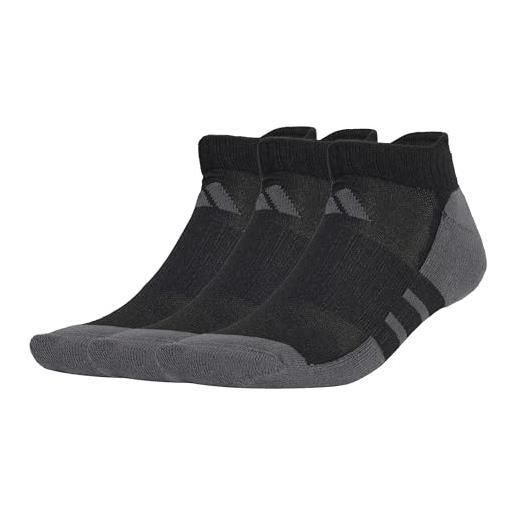 adidas unisex - adulto essentials climacool low cut 3pp, black/grey six, 37-40