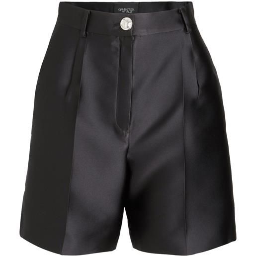 Giambattista Valli shorts sartoriali con pieghe - nero