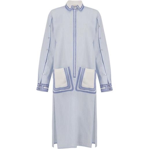 PAULA abito midi altair - blu