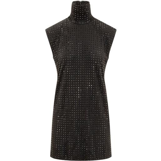 Sportmax abito con strass - nero