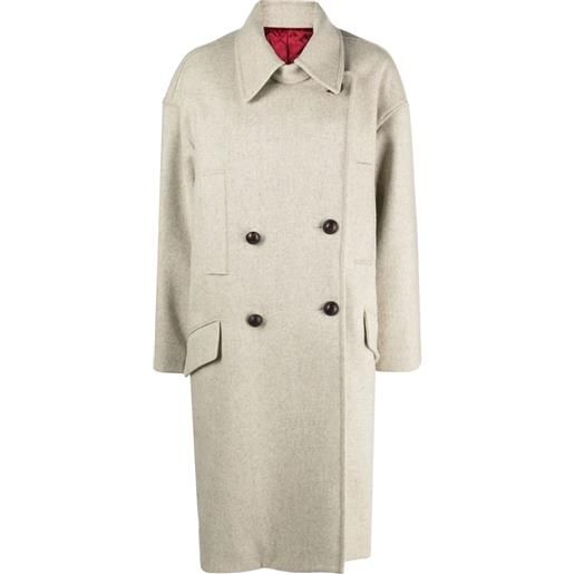 ISABEL MARANT cappotto doppiopetto fabiola - toni neutri