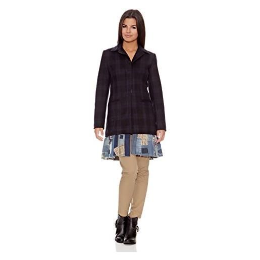 Desigual cappotto snowrobot blu avio it 48 (es 44)