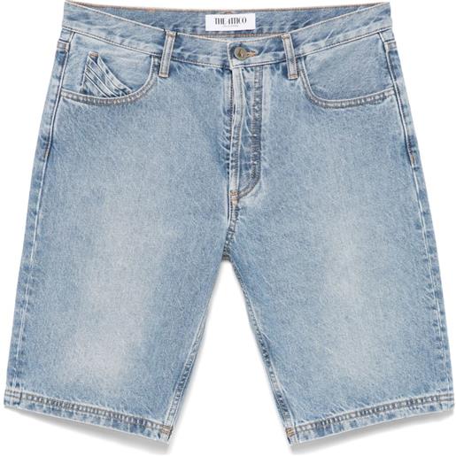 The Attico shorts denim - blu