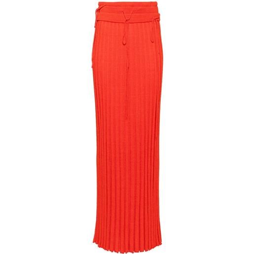 Christopher Esber gonna straccio - arancione