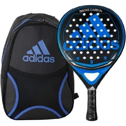 Adidas pack Adidas bisoke carbon blu + zaino Adidas