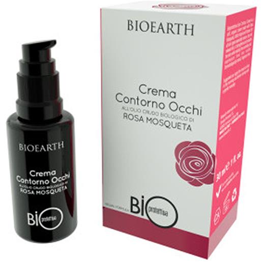 Bioearth bioprotettiva olio di rosa mosqueta - crema contorno occhi 30 ml