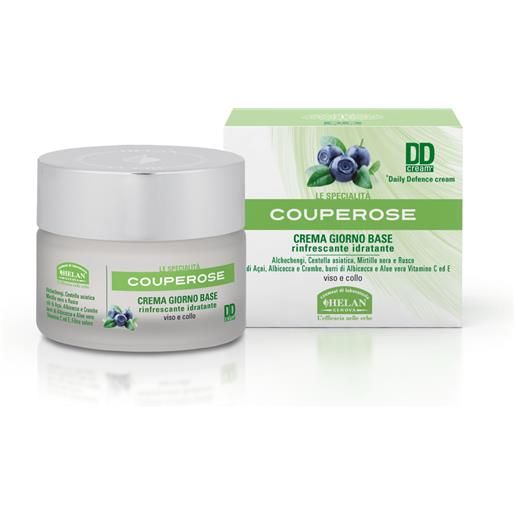 Helan couperose crema giorno base rinfrescante idratante viso e collo 50 ml