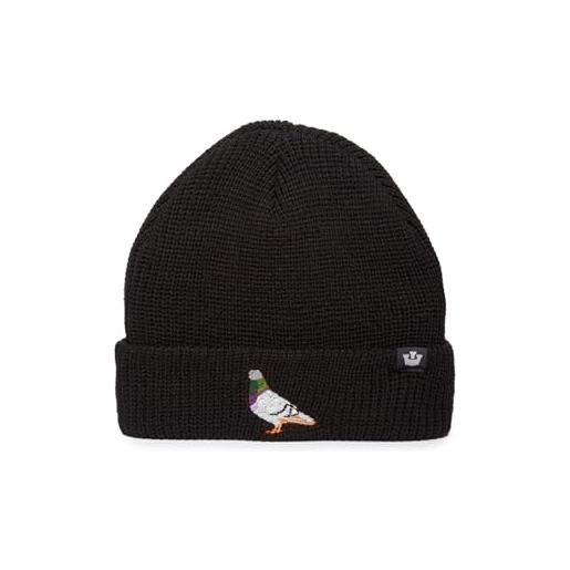 Goorin Bros. beanie ribbed pigeon black nero, taglia: taglia unica, nero , taglia unica