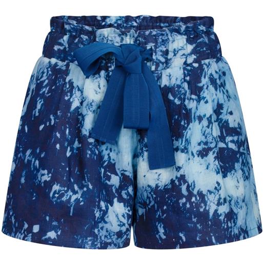 Silvia Tcherassi shorts giorgio - blu